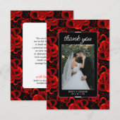 Hearts Alots Wedding Dankeskarte (Vorne/Hinten)