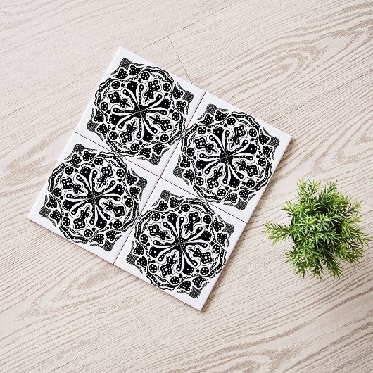 Hearts and Dots Fliese