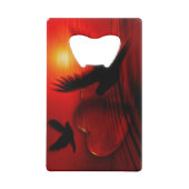 Hearts and Doves Geldbeutel Flaschenöffner (Rückseite)