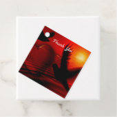 Hearts and Doves Geschenkanhänger (Beispiel)