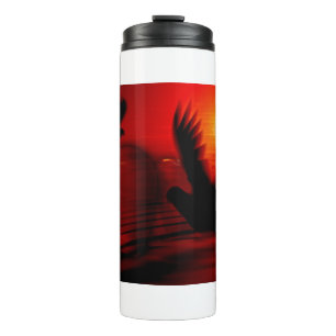 Hearts and Doves Thermosbecher