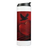 Hearts and Doves Thermosbecher (Nach links gedreht)