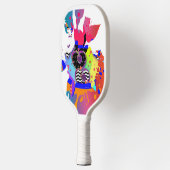 Hearts And Flowers Pickleball Schläger (Links)