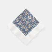 Hearts and Stars Paper Napkins Serviette (Ecke)