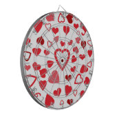 Hearts A'Plenty Dartscheibe (Vorderseite Links)