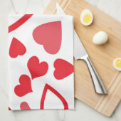 Hearts A'Plenty Handtuch (Viertel Falte)