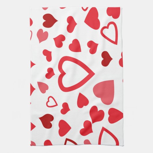 Hearts A'Plenty Handtuch (Vertikal)