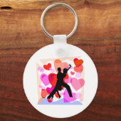 Hearts Ballroom tanzen Schlüsselanhänger (Vorderseite)