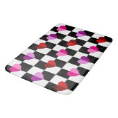 Hearts Bath Mat Badematte (Schrägansicht)