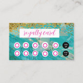 Hearts Beauty Salon Spa Loyalty Treuekarte (Vorderseite)