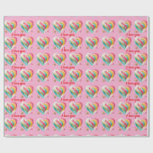 hearts birthday valentine's anniversary   geschenkpapier (Flach)