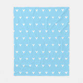 hearts blanket fleecedecke (Vorderseite)