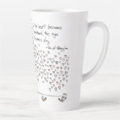 Hearts By Cat Latte-Tasse Milchtasse (Rechts)