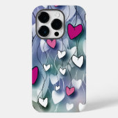 Hearts Case-Mate iPhone Case (Rückseite)