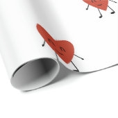 Hearts Charachter Geschenkpapier (Rolleneckpunkt)