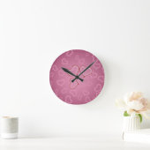 Hearts Clock Runde Wanduhr (Zuhause)
