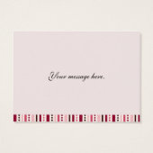 Hearts Confection Gift Tag (Rückseite)