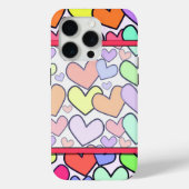 hearts cute Case-Mate iPhone hülle (Rückseite)