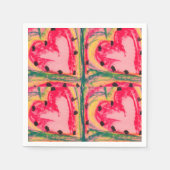 Hearts d'amour serviette (Vorderseite)