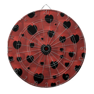 Hearts Dart Board Dartscheibe