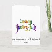 Hearts Daughter Husband Personalisierter Jahrestag Karte (Rückseite)