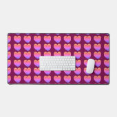 Hearts Desk Mat Schreibtischunterlage (Tastatur & Maus)