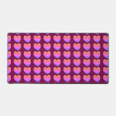 Hearts Desk Mat Schreibtischunterlage (Vorderseite)