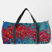 Hearts Duffle Bag (Rückseite)