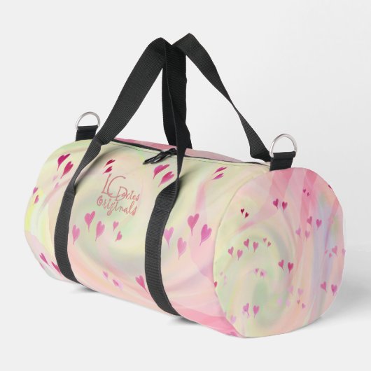 Hearts Duffle Bag (Linke Seite)