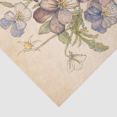 Heart's-Ease Walberswick von Charles Mackintosh Seidenpapier (Ausschnitt)