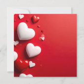 hearts einladung (Vorderseite)