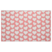 Hearts Fabric Pink Liebe Valentine Stoffe (Fat Quarter (45,7 x 55,9 cm))