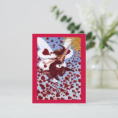 Hearts Fairy Einladung (Stehend Vorderseite)