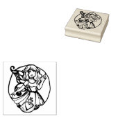 Hearts Fairy Gummistempel (Stempel)