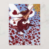 Hearts Fairy Postkarte (Vorderseite)
