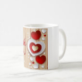 Hearts Fantasy Kaffeetasse (VorderseiteRechts)