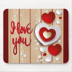 Hearts Fantasy Mousepad