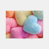 Hearts Fleece Blanket (Vorderseite (Horizontal))