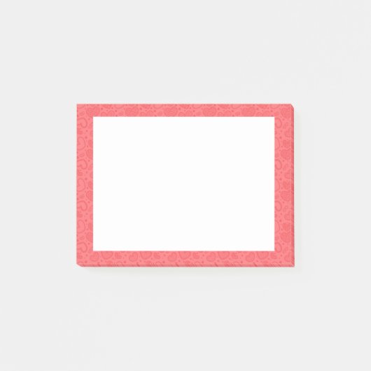 Hearts Frame Post it Notes Post-it Klebezettel (Vorderseite)