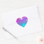 HEARTS FUNKY Herz-Aufkleber (Umschlag)