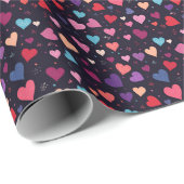 Hearts Galore Geschenkpapier (Rolleneckpunkt)