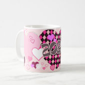 Hearts Galore! Kaffeetasse (Vorderseite Links)
