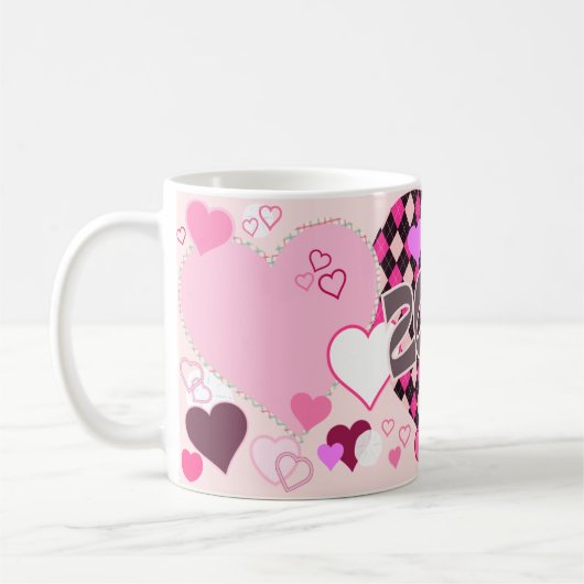Hearts Galore! Kaffeetasse (Links)