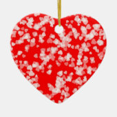 Hearts Galore Keramikornament (Vorne)