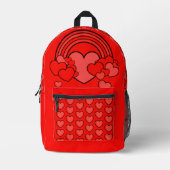 'Hearts' Galore!' Rucksack  (Vorderseite)