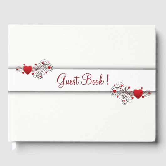 Hearts Gästebuch (Vorderseite)