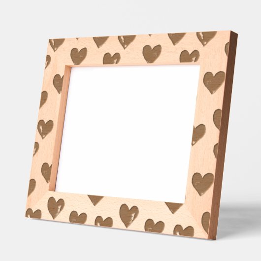 Hearts Geätzte Rahmen (Links)