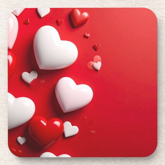 hearts getränkeuntersetzer (Vorderseite)