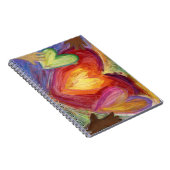 Hearts & Hands Liebe Diversity Art Notebook Journa Notizblock (Rechte Seite)