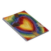 Hearts & Hands Liebe Diversity Art Notebook Journa Notizblock (Rechte Seite)